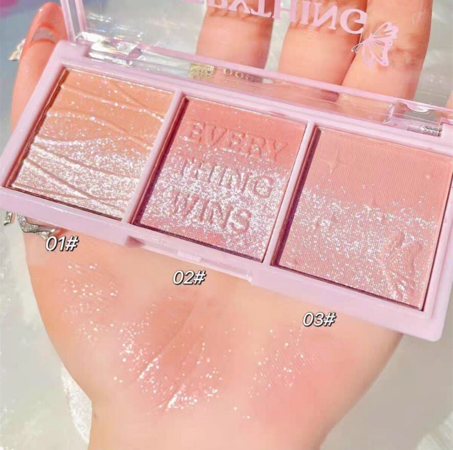 3-in-1 blush highlighter HA1152