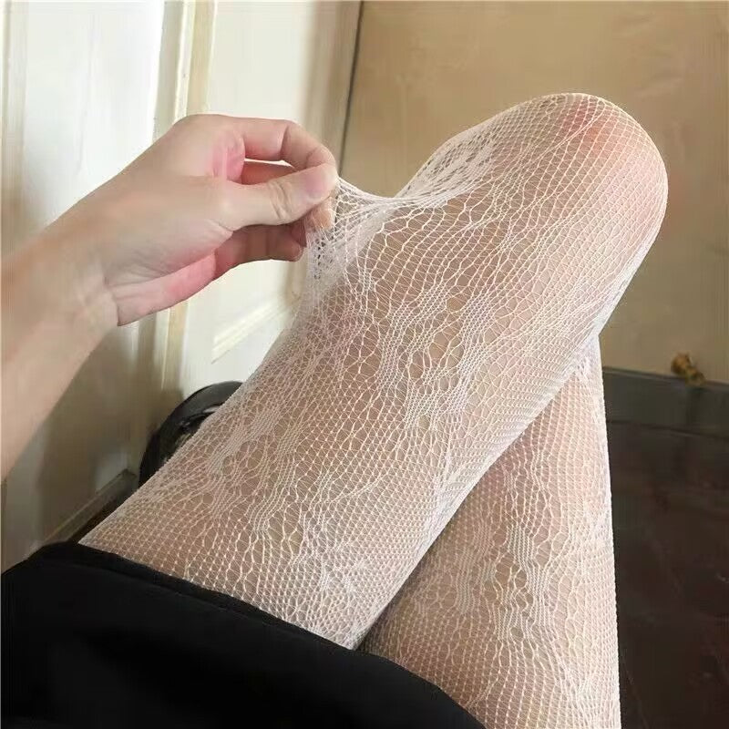 Floral pantyhose HA1595
