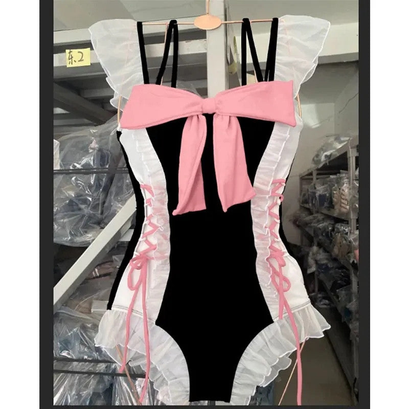 Cute one piece swimsuit  HA1165