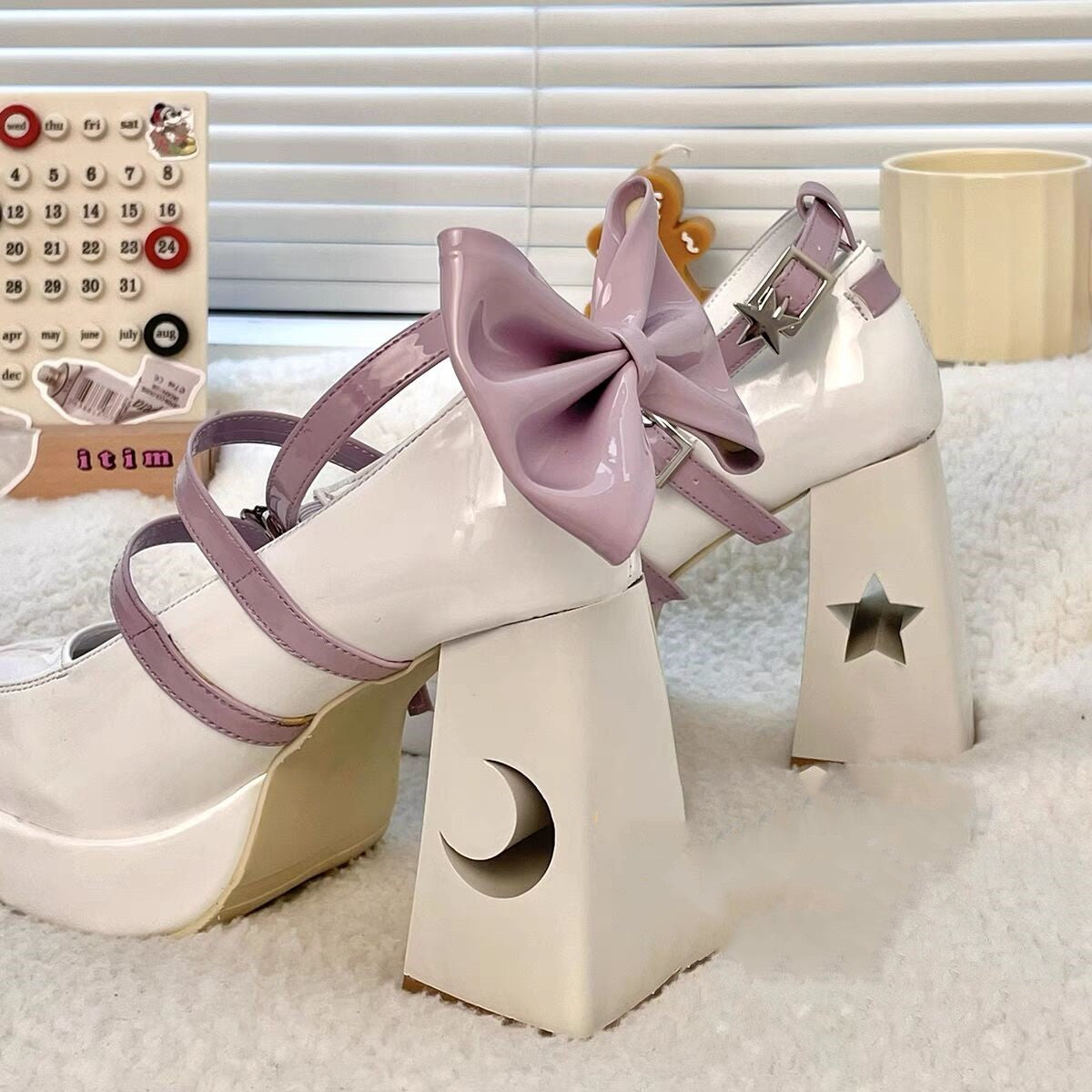 Bow high heels HA1580