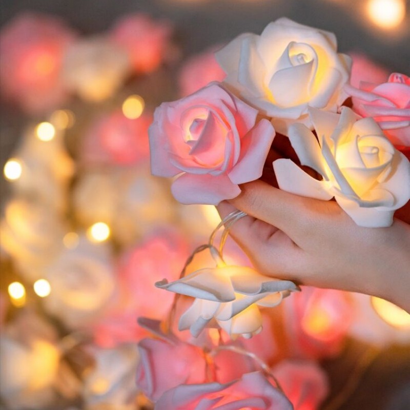 Rose lantern decoration HA1529