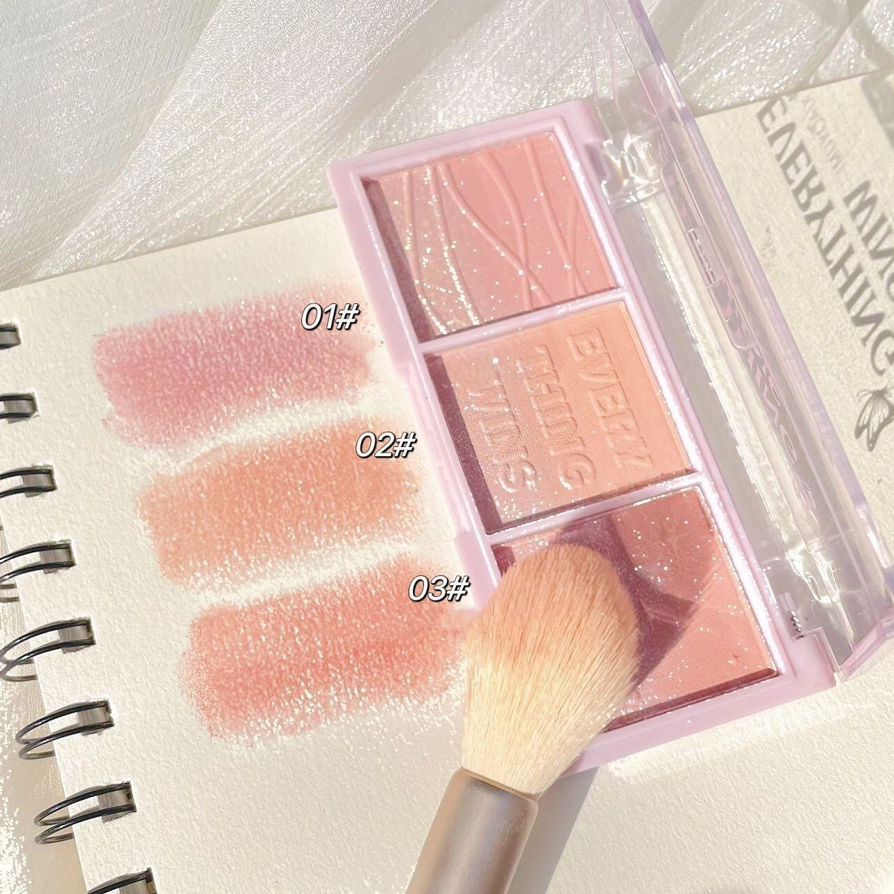 3-in-1 blush highlighter HA1152