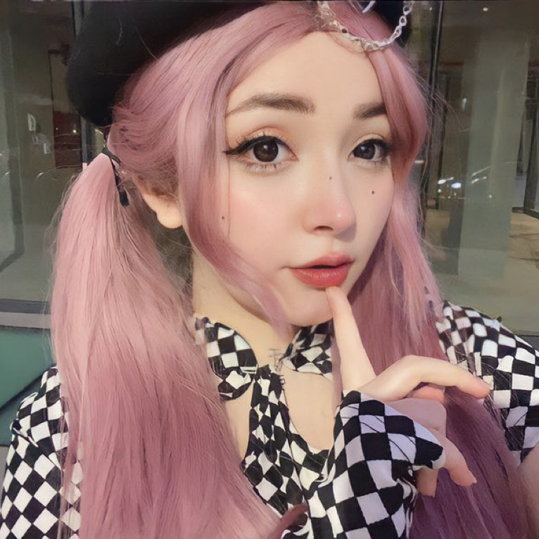 Daily soft girl long curly hair(Reviewer 01)  HA0463