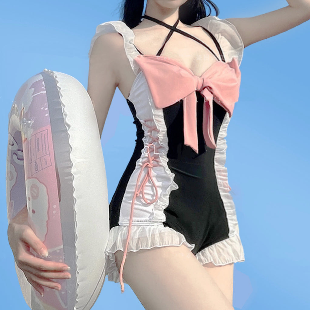 Cute one piece swimsuit  HA1165