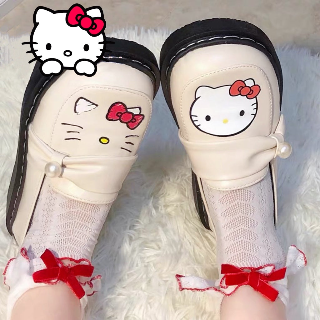 Cute leather shoes HA0769