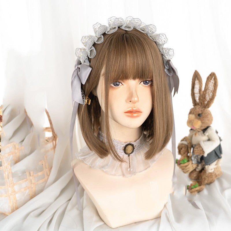 Bob head collarbone wig   HA1243