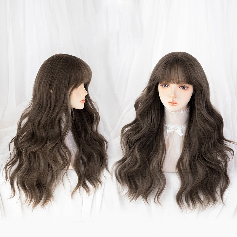 Long hair big wavy long curly wig   HA1240