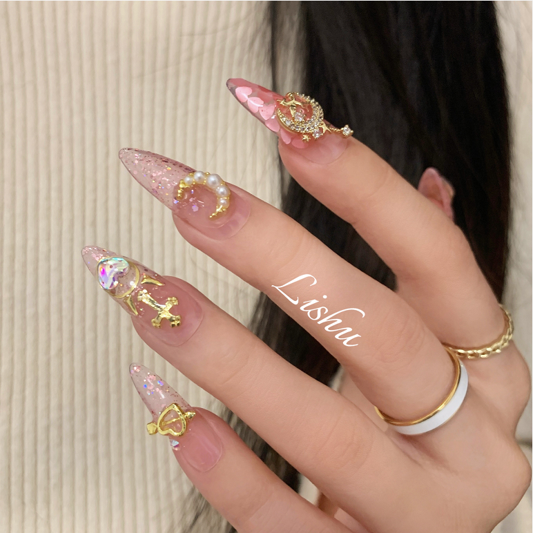Stars Moonn Nails   HA0210