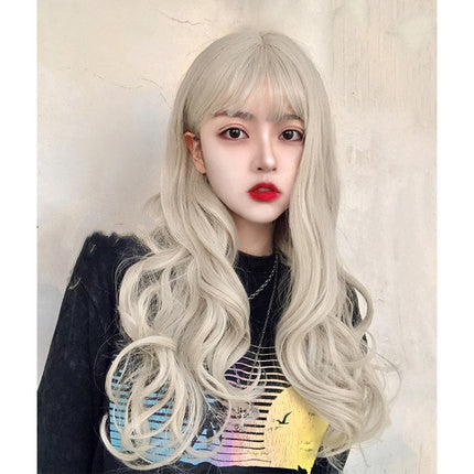 Natural cute fluffy colorful big waves HA0817