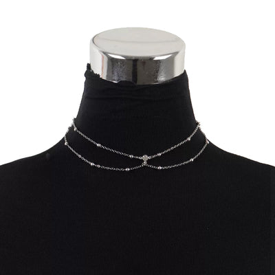 Silver Titanium Body Chain  HA2120