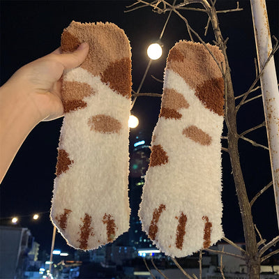 Cute fluffy floor socks   HA1337