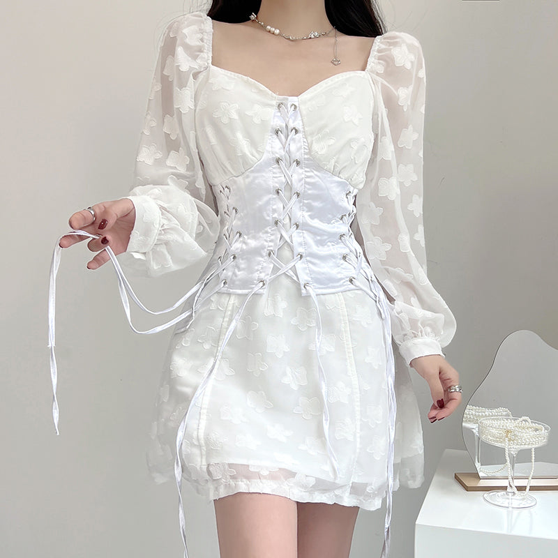 Belted Tunic Dress HA1000