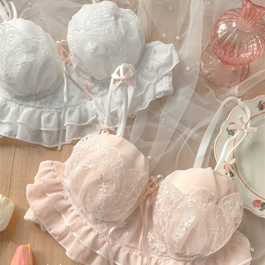 girls no steel ring small breast push up bra   HA0842