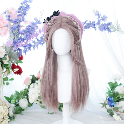 Natural gentle long curly wig  HA 1371