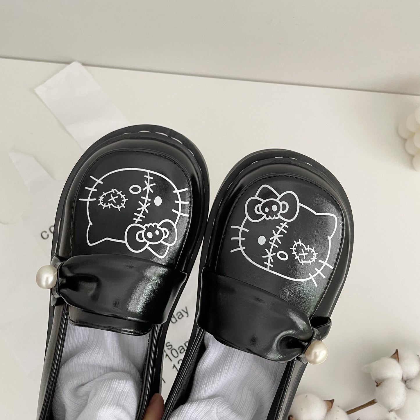 Cute leather shoes HA0769