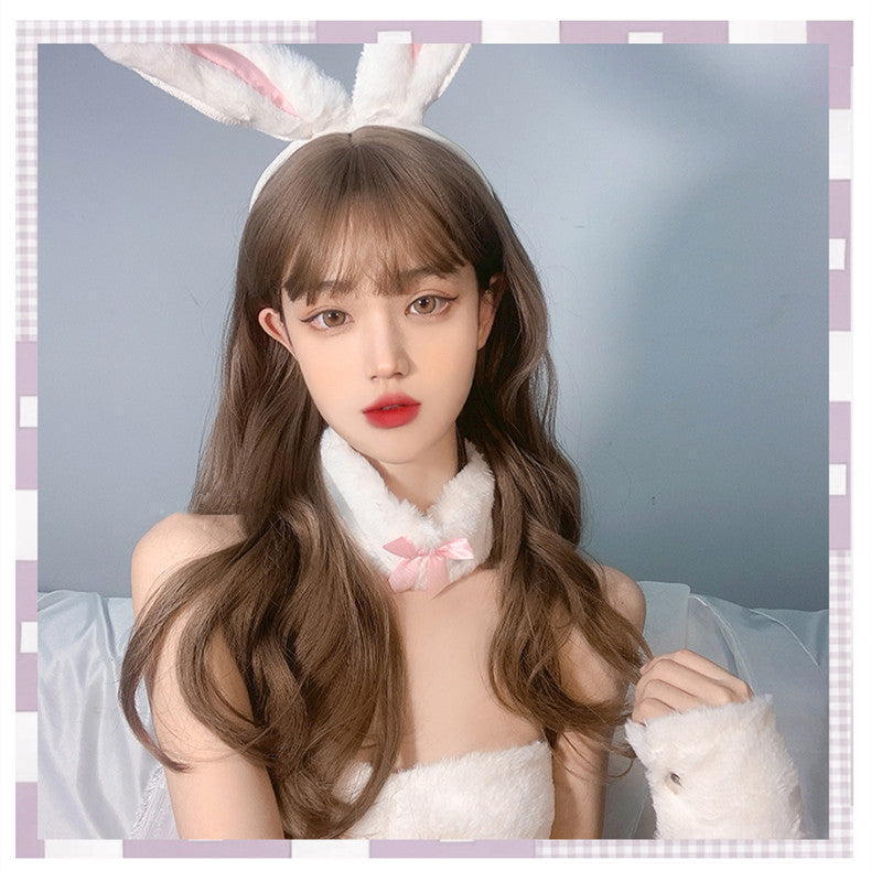 Everyday Blonde Natural Long Curly Hair  HA0157