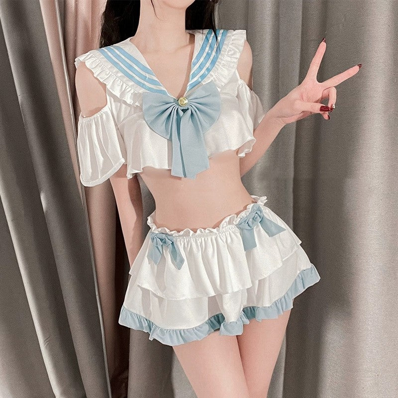 Preppy skirt suit   HA1729