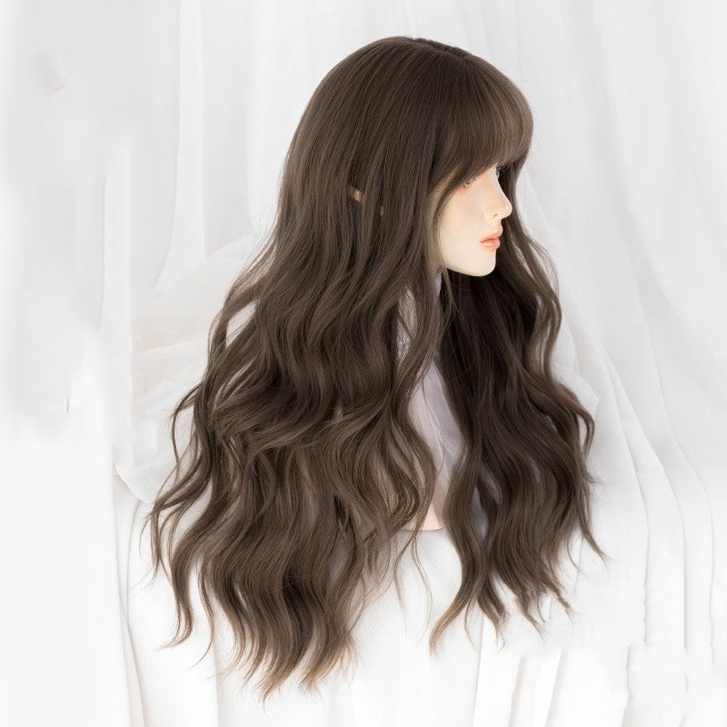 Long hair big wavy long curly wig   HA1240