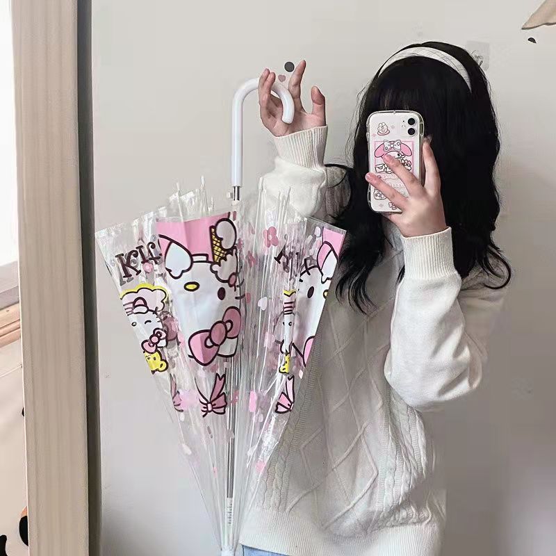 Cute transparent umbrella HA0632