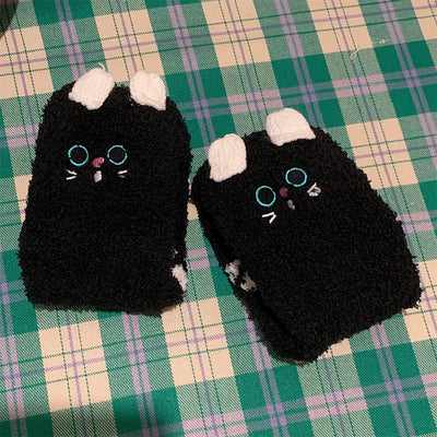 Cute fluffy floor socks   HA1337