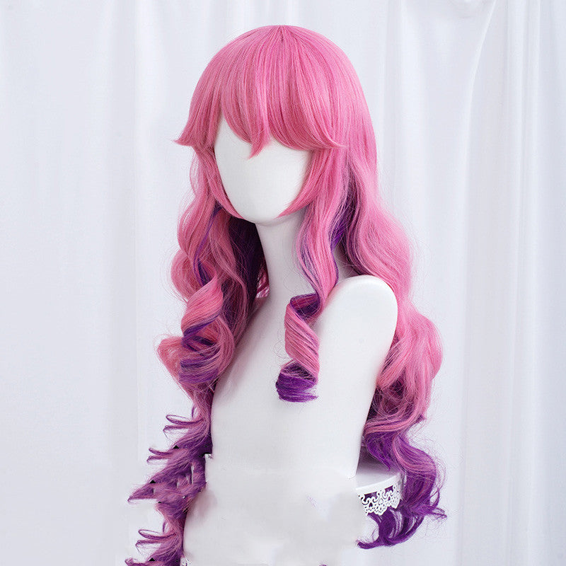 Soul lotus cos wig gradient curly hair HA0715