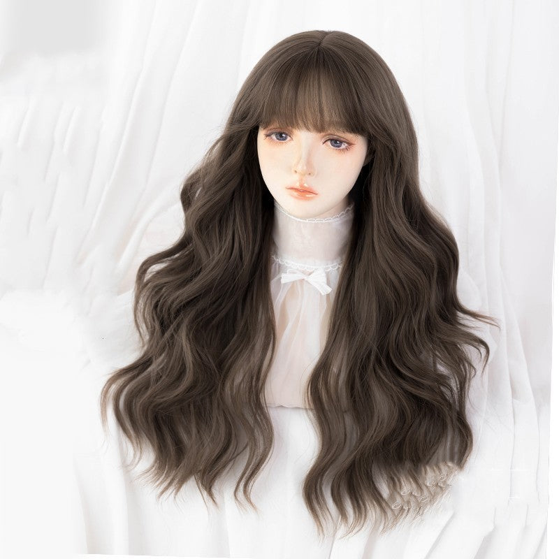 Long hair big wavy long curly wig   HA1240