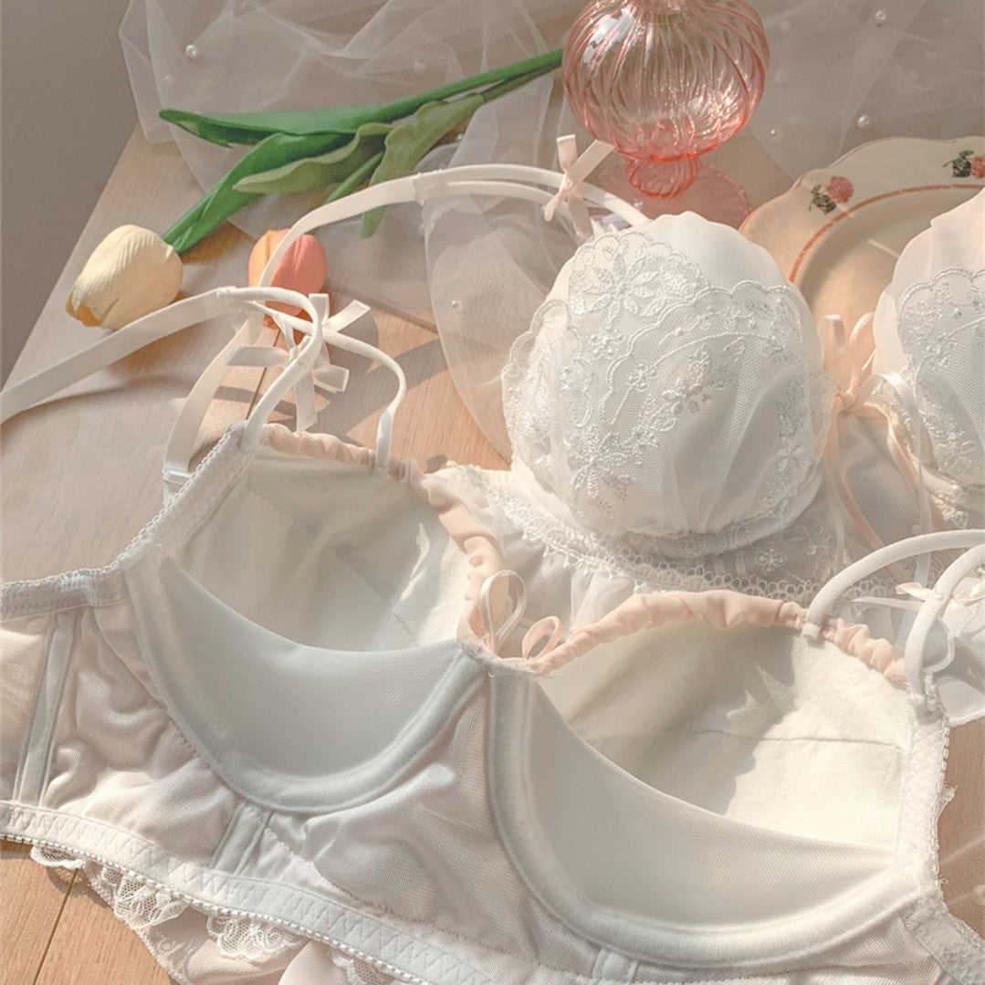 girls no steel ring small breast push up bra   HA0842