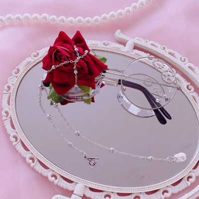 Punk Rose Gear Glasses   HA1142