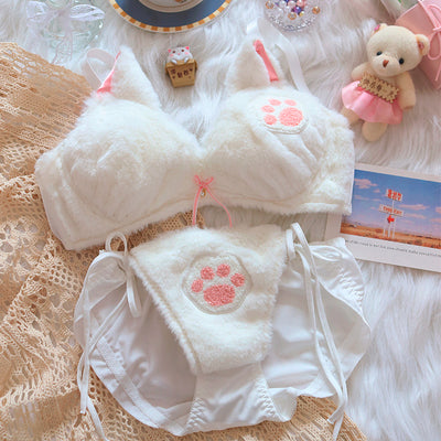 Cute cat plush underwear   HA1292