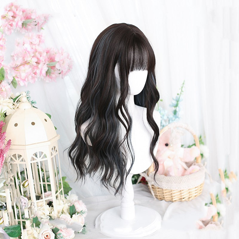 Water ripple long curly wig  HA1249