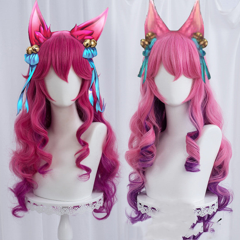 Soul lotus cos wig gradient curly hair HA0715