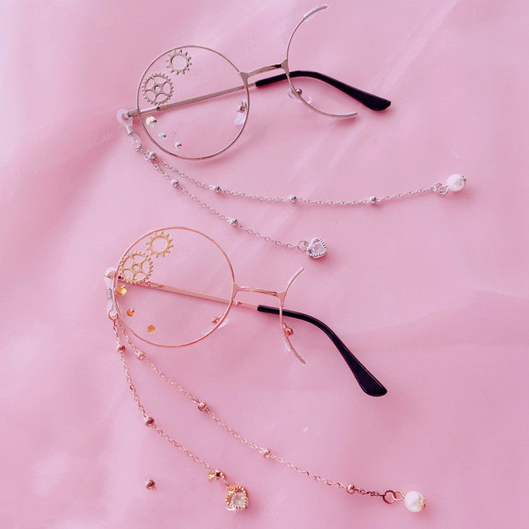 Punk Rose Gear Glasses   HA1142