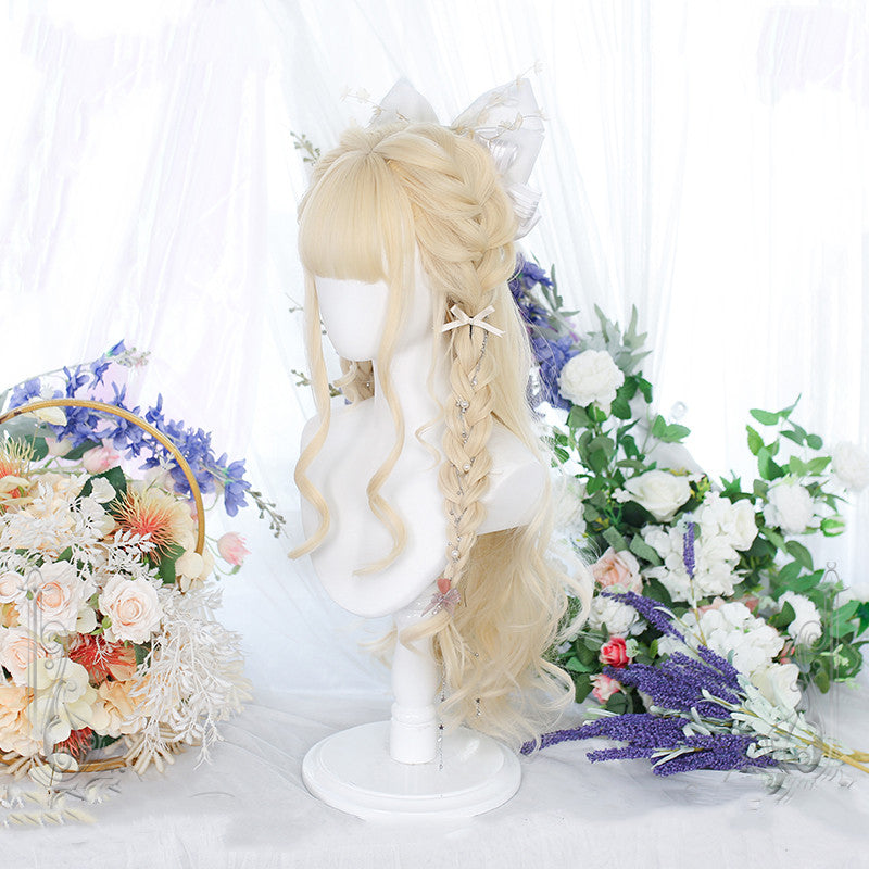 Natural gentle curly hair   HA1171