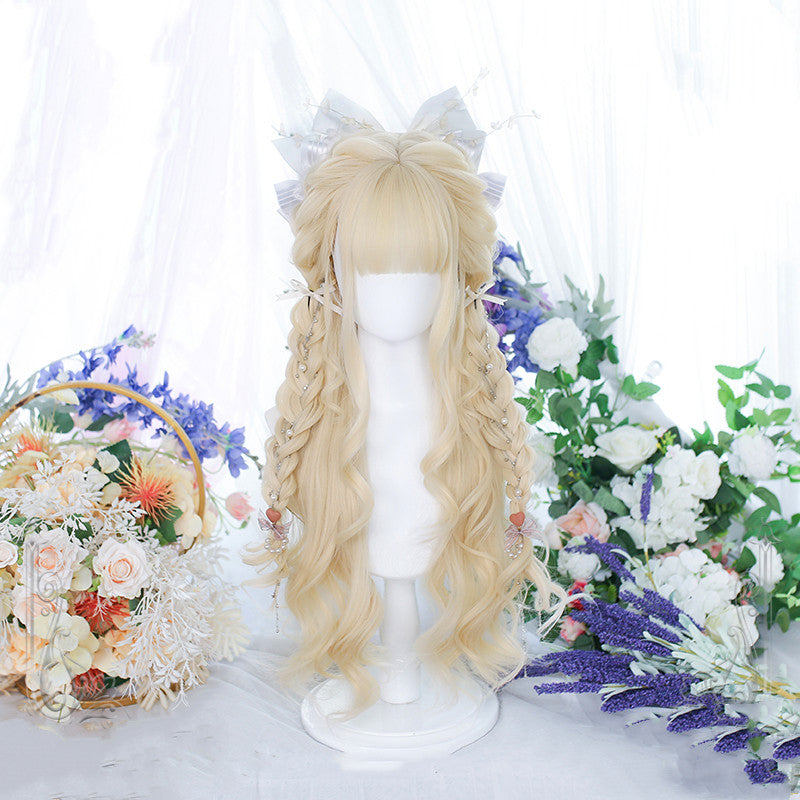 Natural gentle curly hair   HA1171