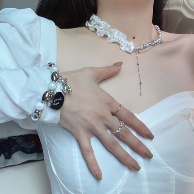 Love clavicle chain  HA1653