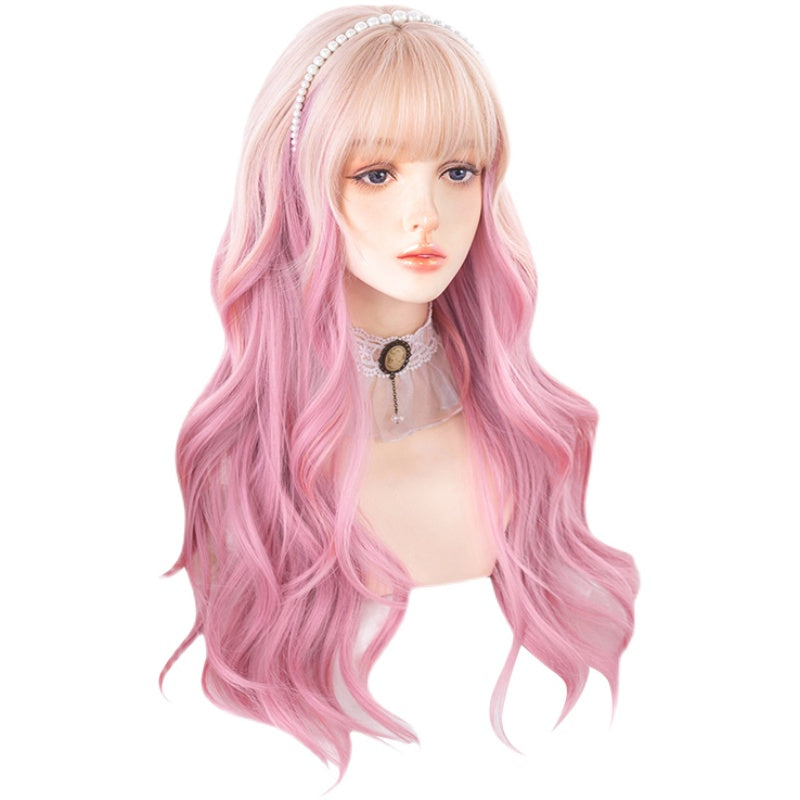 Lolita gradient long curly hair   HA0388