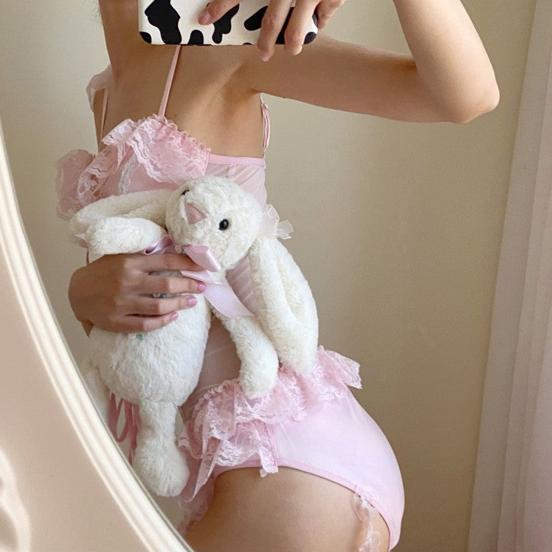 Ballet pink lace camisole  HA1608