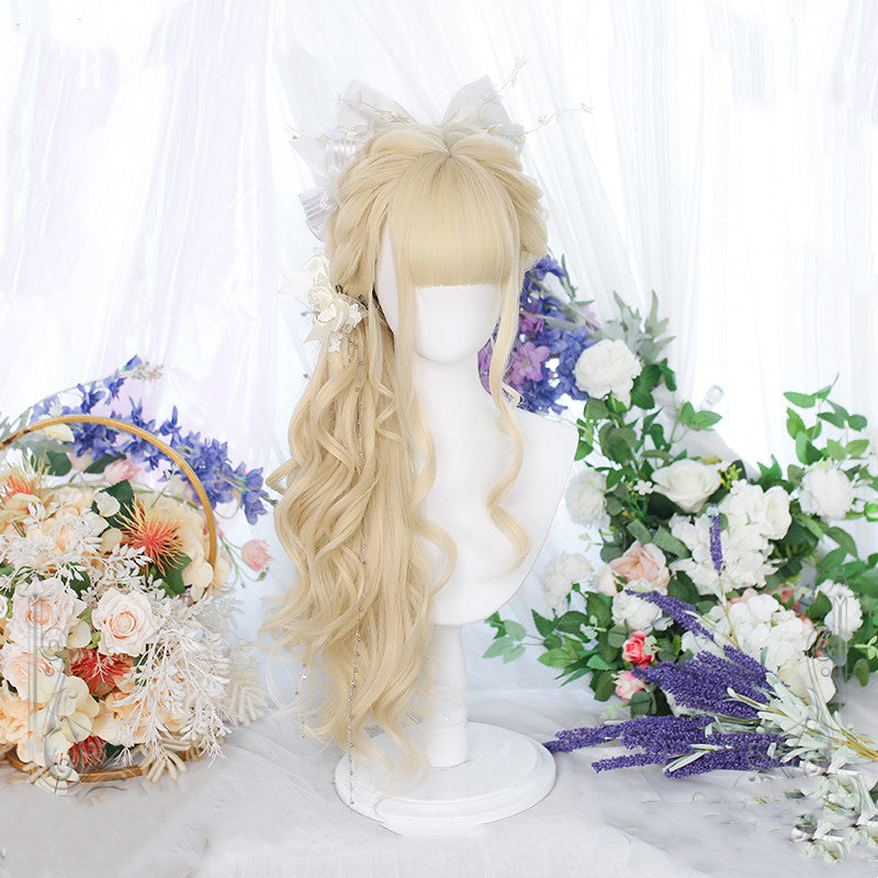 Natural gentle curly hair   HA1171