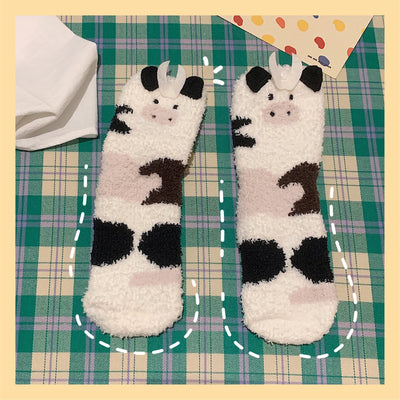 Cute fluffy floor socks   HA1337