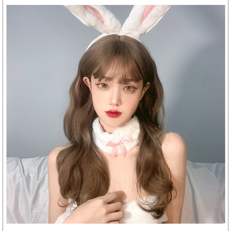 Everyday Blonde Natural Long Curly Hair  HA0157