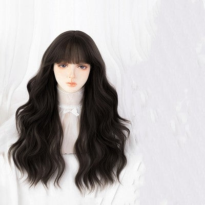 Long hair big wavy long curly wig   HA1240