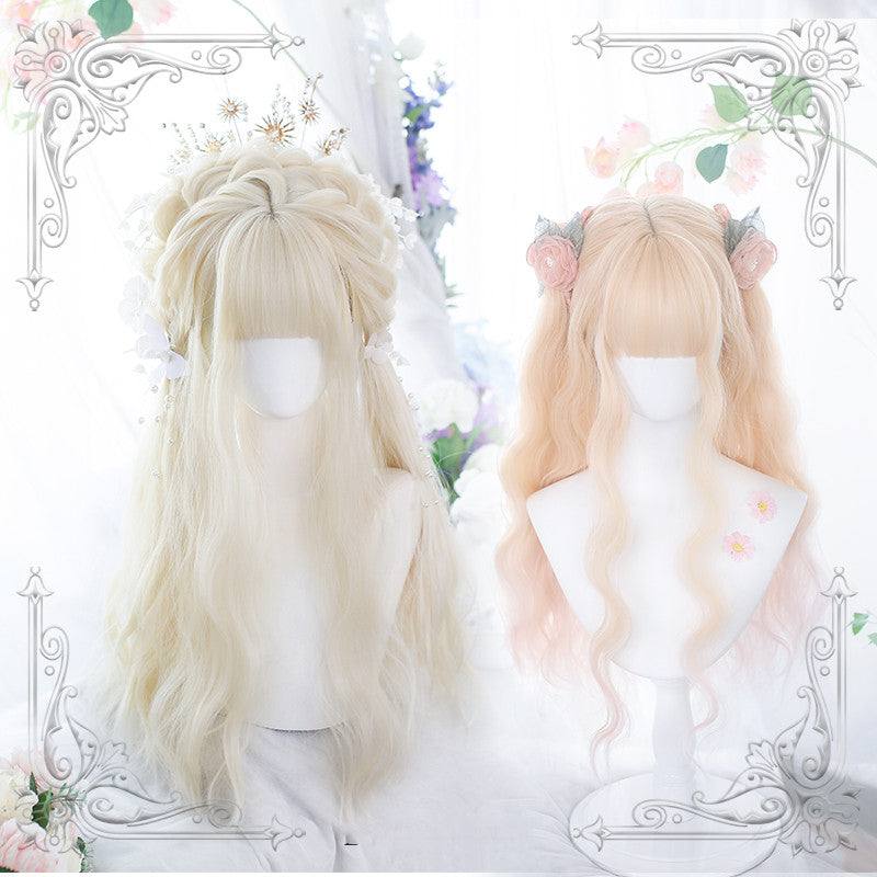 Lolita "Xiahe · Chunmu" natural water ripple curly hair   HA1087