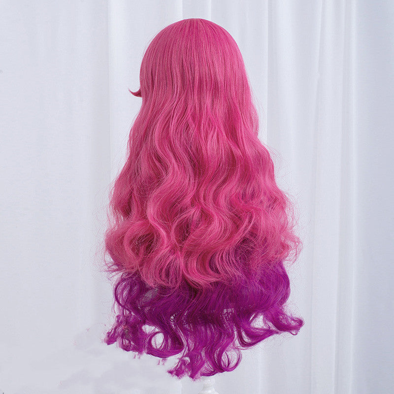 Soul lotus cos wig gradient curly hair HA0715