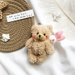 Girly heart blush bear doll   HA2183