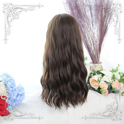 Water ripple long curly hair HA0467