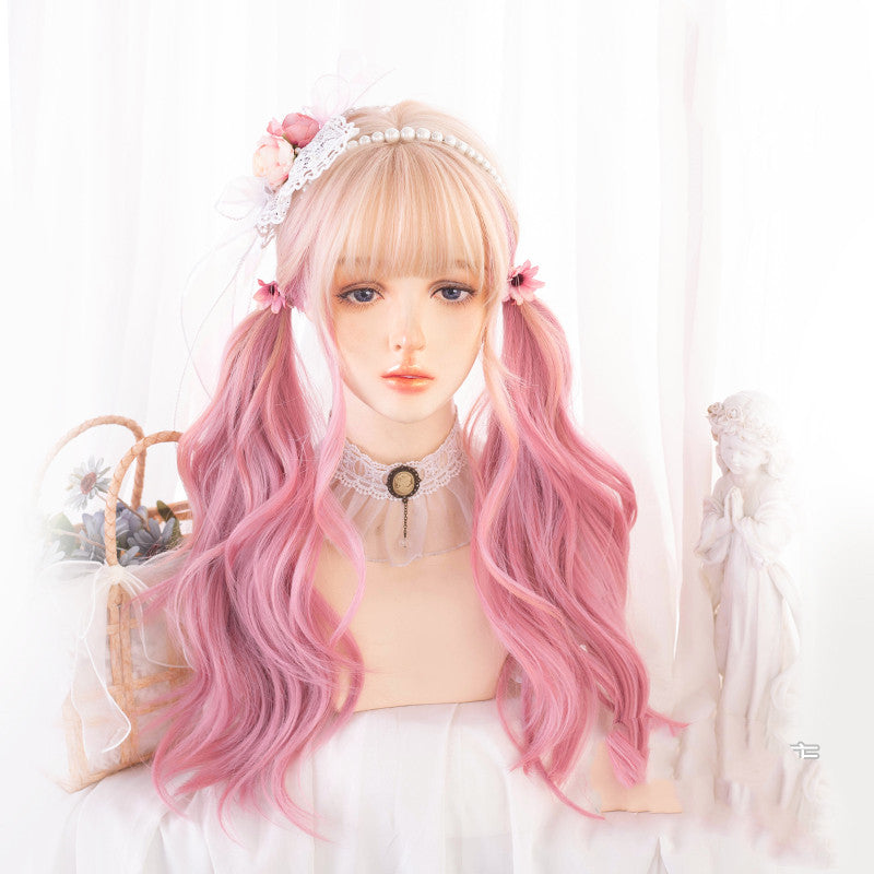 Lolita gradient long curly hair   HA0388