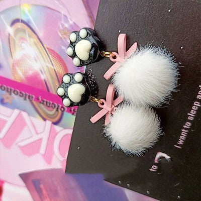 Pink Butterfly Sweet Earrings    HA1972