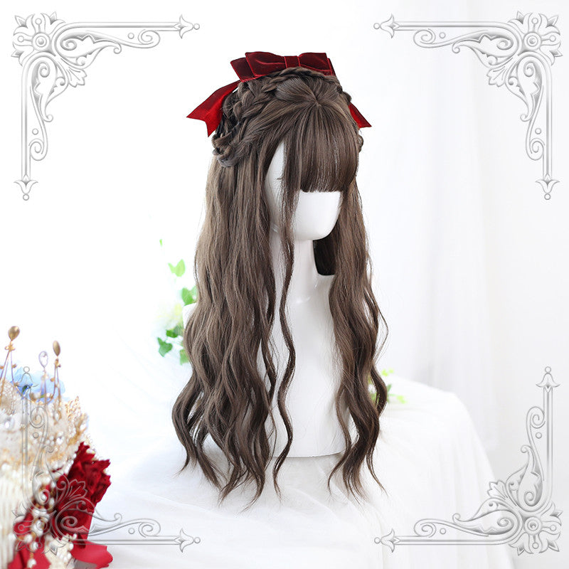 Water ripple long curly hair HA0467