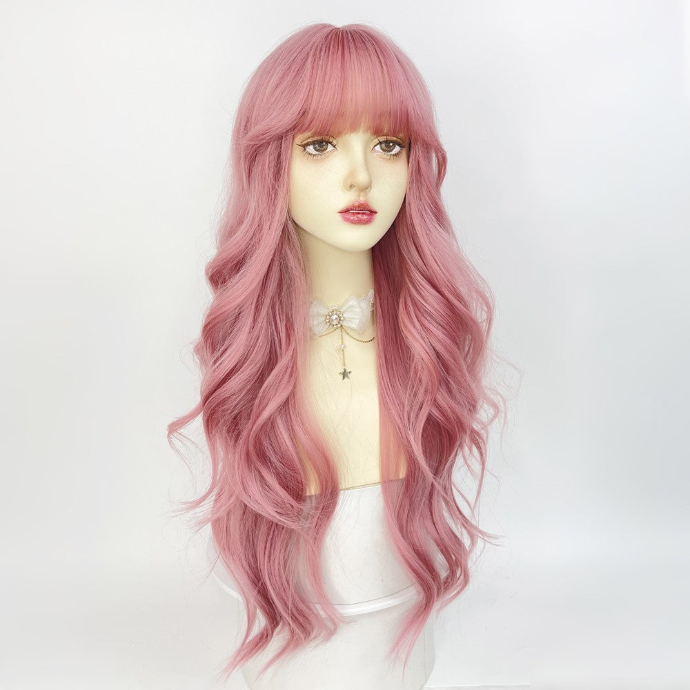 Cherry Blossom Pink Wave Wig HA1253
