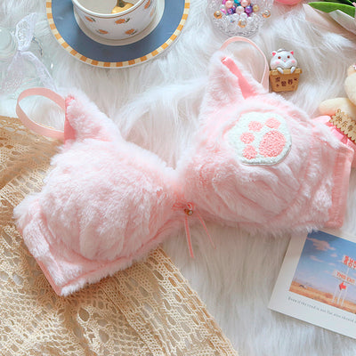 Cute cat plush underwear   HA1292